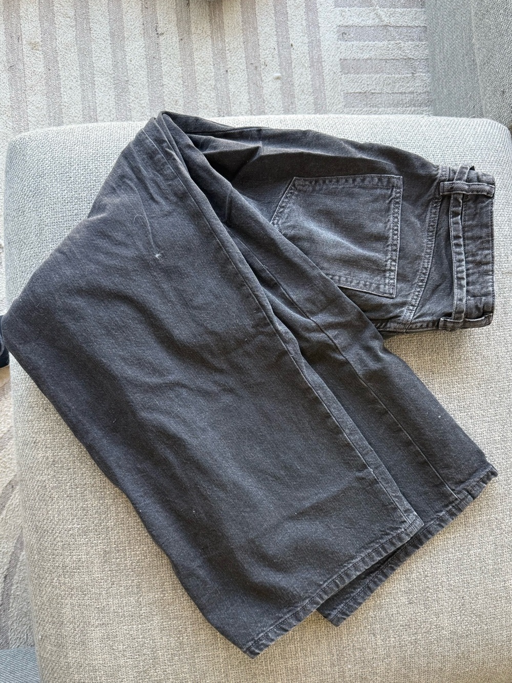Dynamite Relaxed Straight - Baggy Drawstring Jeans. Fits like a size 28